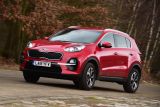 Kia Sportage - front cornering