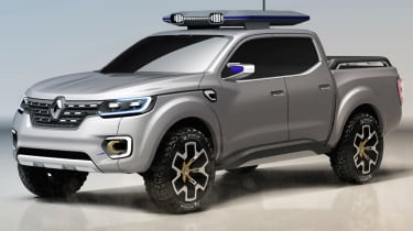 Renault Alaskan concept pick-up front