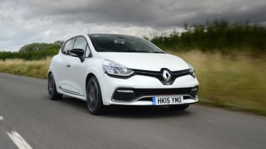 Renaultsport Clio 220 Trophy front action