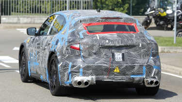 Ferrari EV spy shot - tailshot