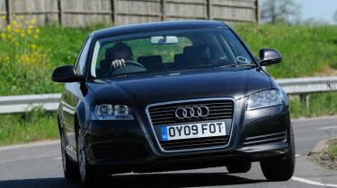 Audi A3 front cornering