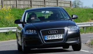 Audi A3 front cornering
