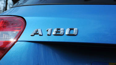 Mercedes A180 CDI Eco badge