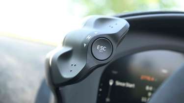 McLaren Artura Spider - stability control switch