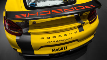 Porsche Cayman GT4 Clubsport rear