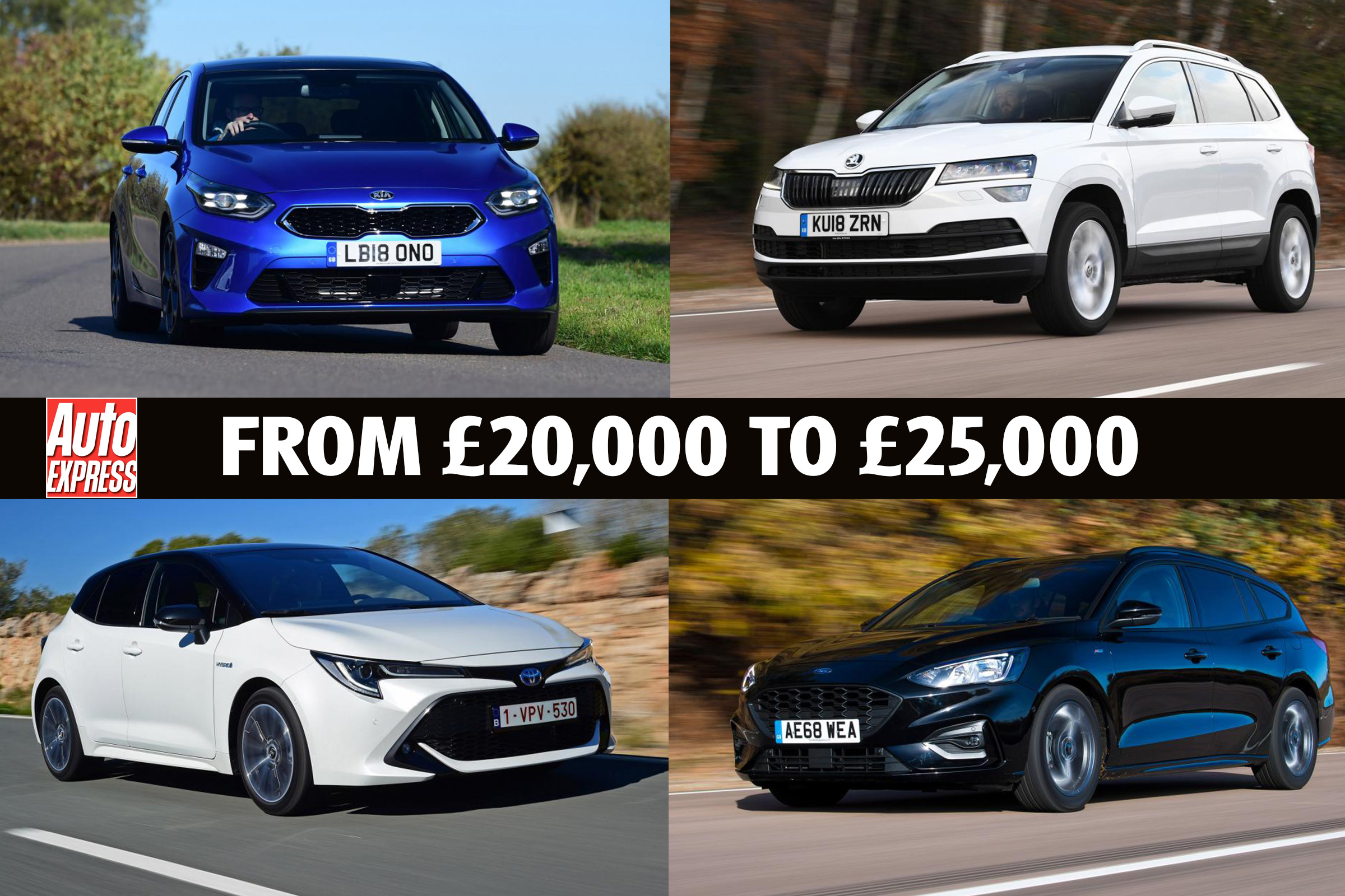 Best company cars £20,000 to £25,000  Auto Express