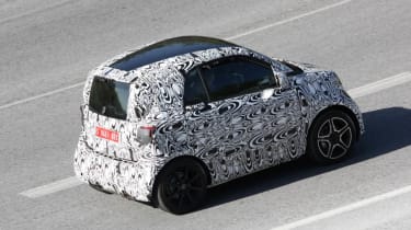 Brabus Smart Fortwo Spied with More Aggressive Bumper, New Wheels