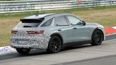New Genesis GV70 testing - rear angled