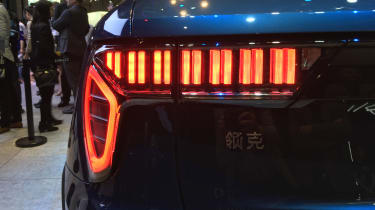 lynk and Co 01 SUV production car Shanghai 2017 rear light