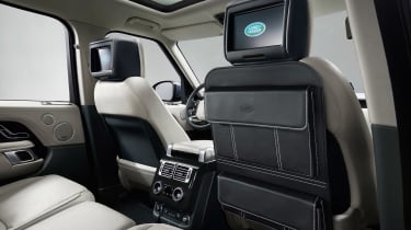 Updated Range Rover - rear screens