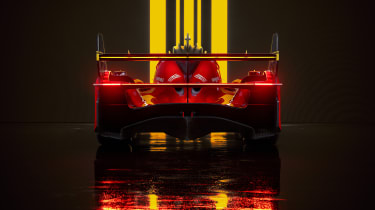 Ferrari 499P Le Mans Hypercar - rear