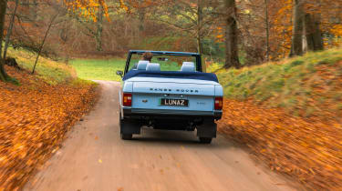 Lunaz Range Rover Classic - rear action