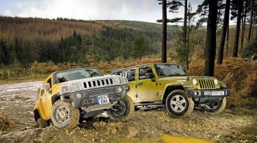 Hummer H3 vs Jeep Wrangler