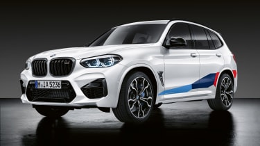 BMW X3 M with M Performance parts - front static