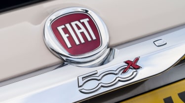 Fiat 500X long termer - badge
