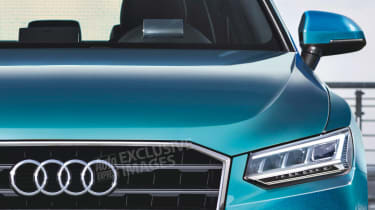 Audi Q2 exclusive - detail blue