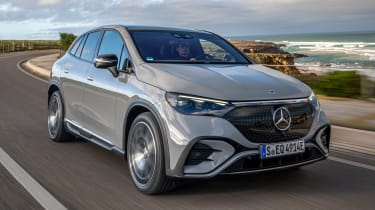 Mercedes EQE SUV - front