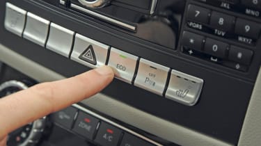 Mercedes CLS 350 buttons