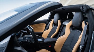 Chevrolet Corvette E-Ray - part-tan seats