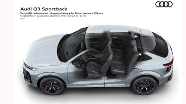 Audi Q3 Sportback 2025 cutaway