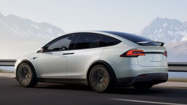 Tesla Model X facelift - rear