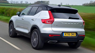 Used Volvo XC40 - rear action