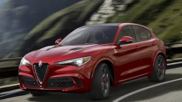 Alfa Romeo Stelvio - front scenic