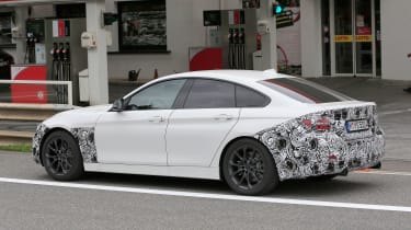BMW 4 Series Gran Coupe - spy shots rear tracking