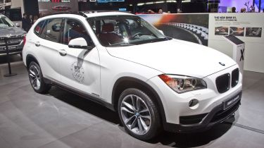BMW X1 facelift Detroit front
