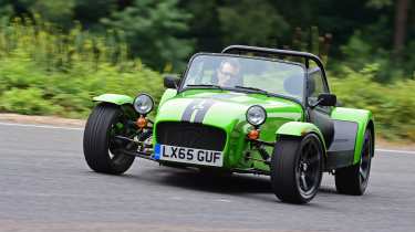 Caterham 7 - drifting