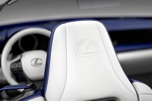 Lexus LC Convertible - Lexus seat badge