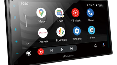 Pioneer touchscreen infotainment system