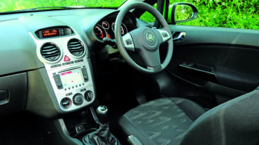 Vauxhall Corsa 1.3CDTi interior