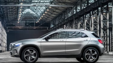 Mercedes Concept GLA side