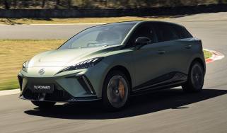 New MG4 - front tracking