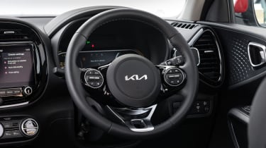 Kia Soul EV - steering wheel