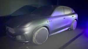 Maserati Grecale teaser - front