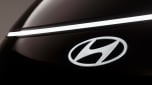 Hyundai Staria Brussels Motor Show teaser - front badge