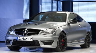 Mercedes C63 AMG Coupe Edition 507 front side