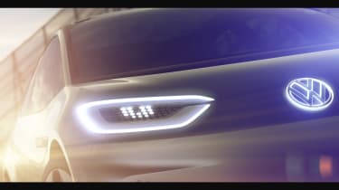 Volkswagen Electric car concept Paris 2016