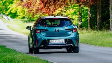 Toyota Corolla Excel in the UK - rear dynamic