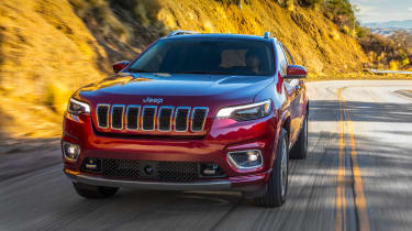 Jeep Cherokee - front tracking