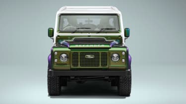 Classic Land Rover Defender V8 Pick-up - full front
