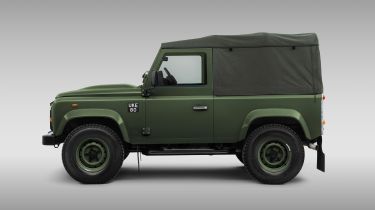 Land Rover Defender Churchill Edition soft top