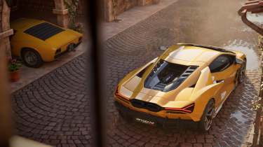 Lamborghini Revuelto Miura 60 Homage edition - rear overhead