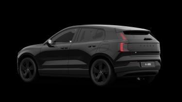 Volvo EX30 Black Edition - rear studio