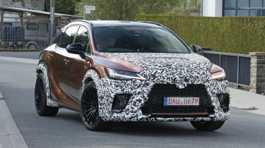 Hot Lexus RX - front cornering