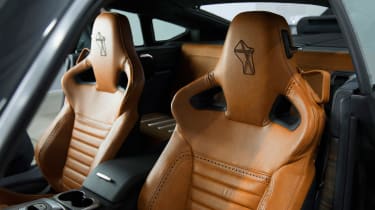 David Brown Automotive Speedback Silverstone edition leather seats