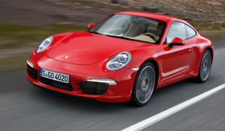 Porsche Cayman front tracking