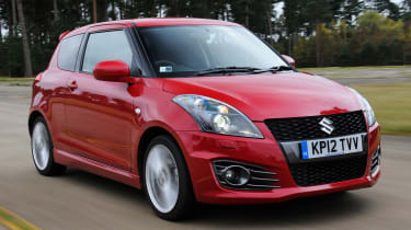 Suzuki Swift Sport front tracking